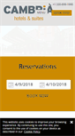 Mobile Screenshot of cambriasuitesakron.com